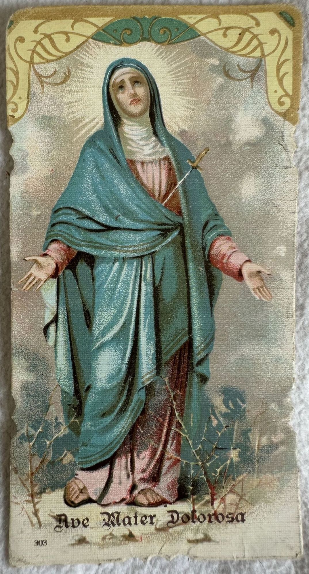 AVE MATER DOLOROSA NATALE SALVARDI EDITORE BOLOGNA 1898