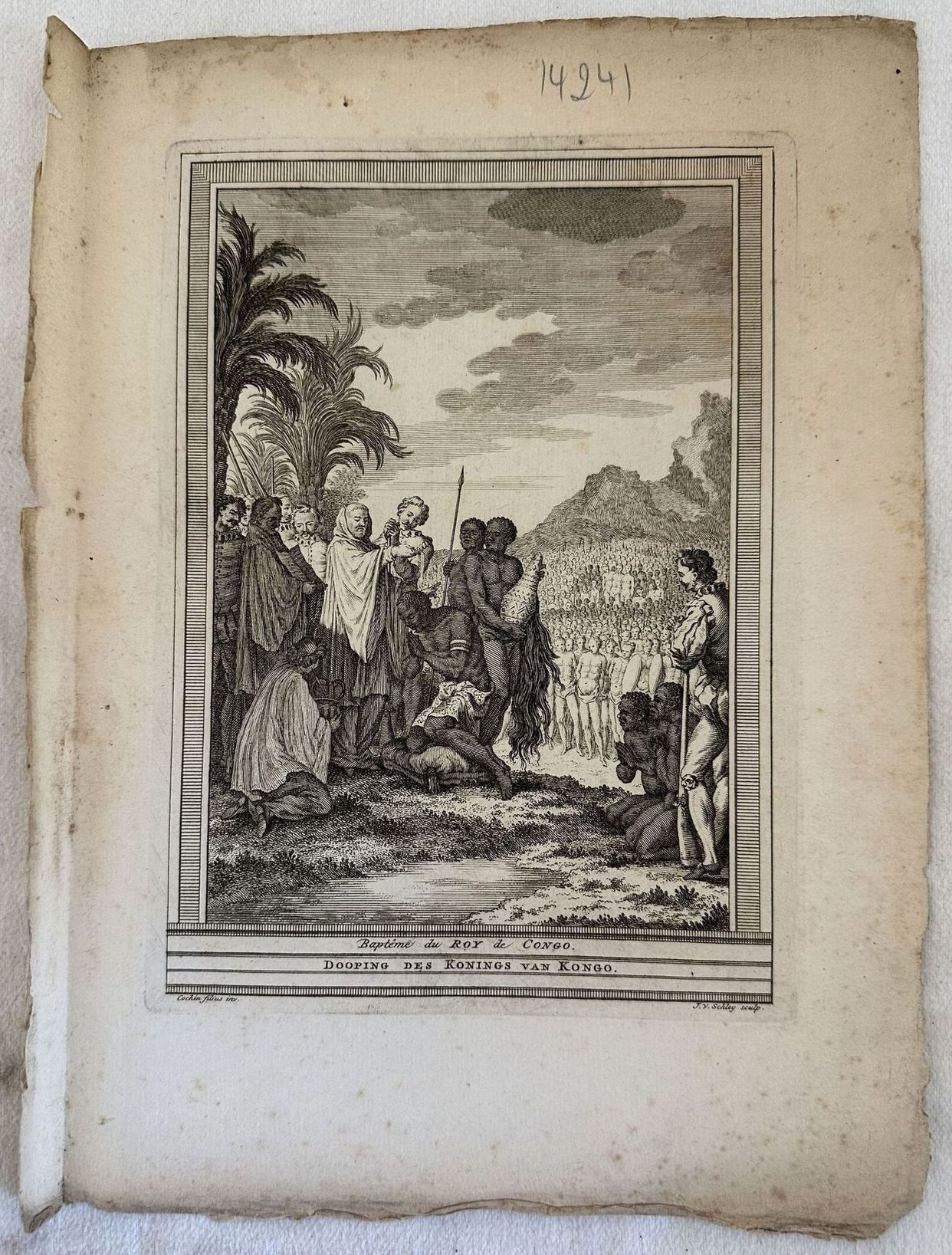 BAPTEME DU ROY DE CONGO