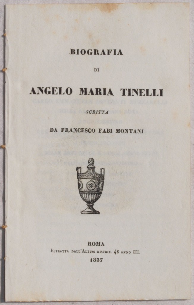 BIOGRAFIA DI ANGELO MARIA TINELLI