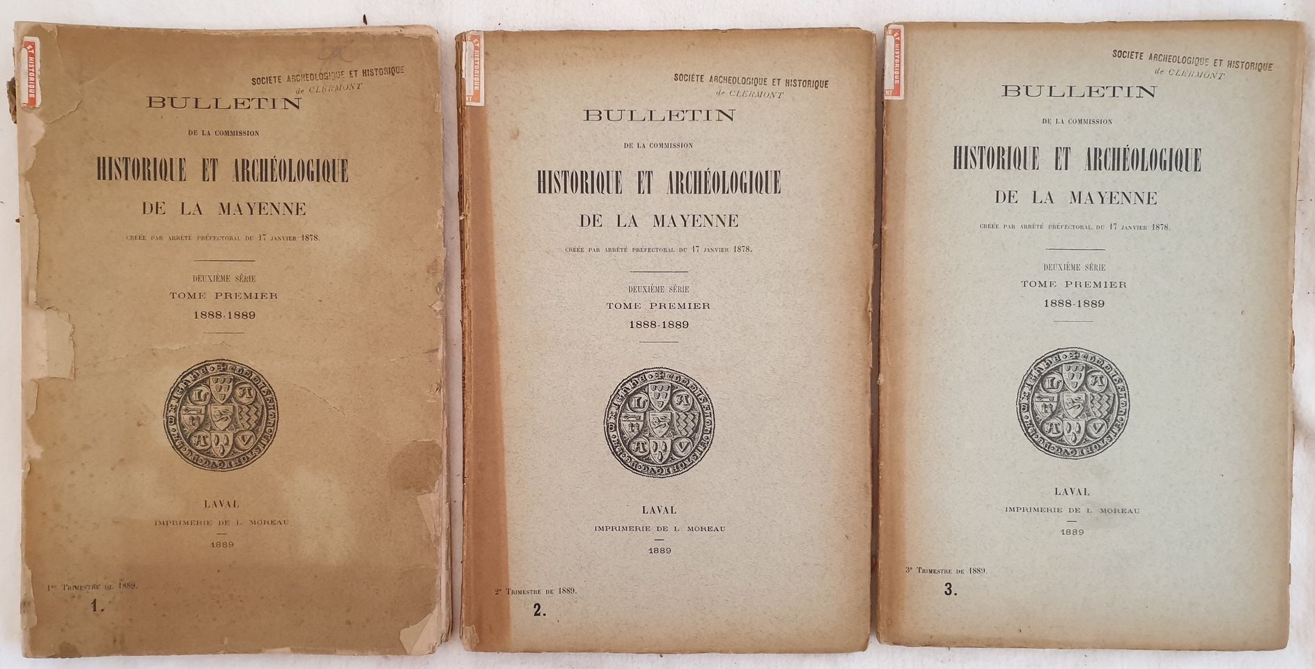 BULLETIN DE LA COMMISION HISTORIQUE ET ARCHEOLOGIQUE DE LA MAYENNE …