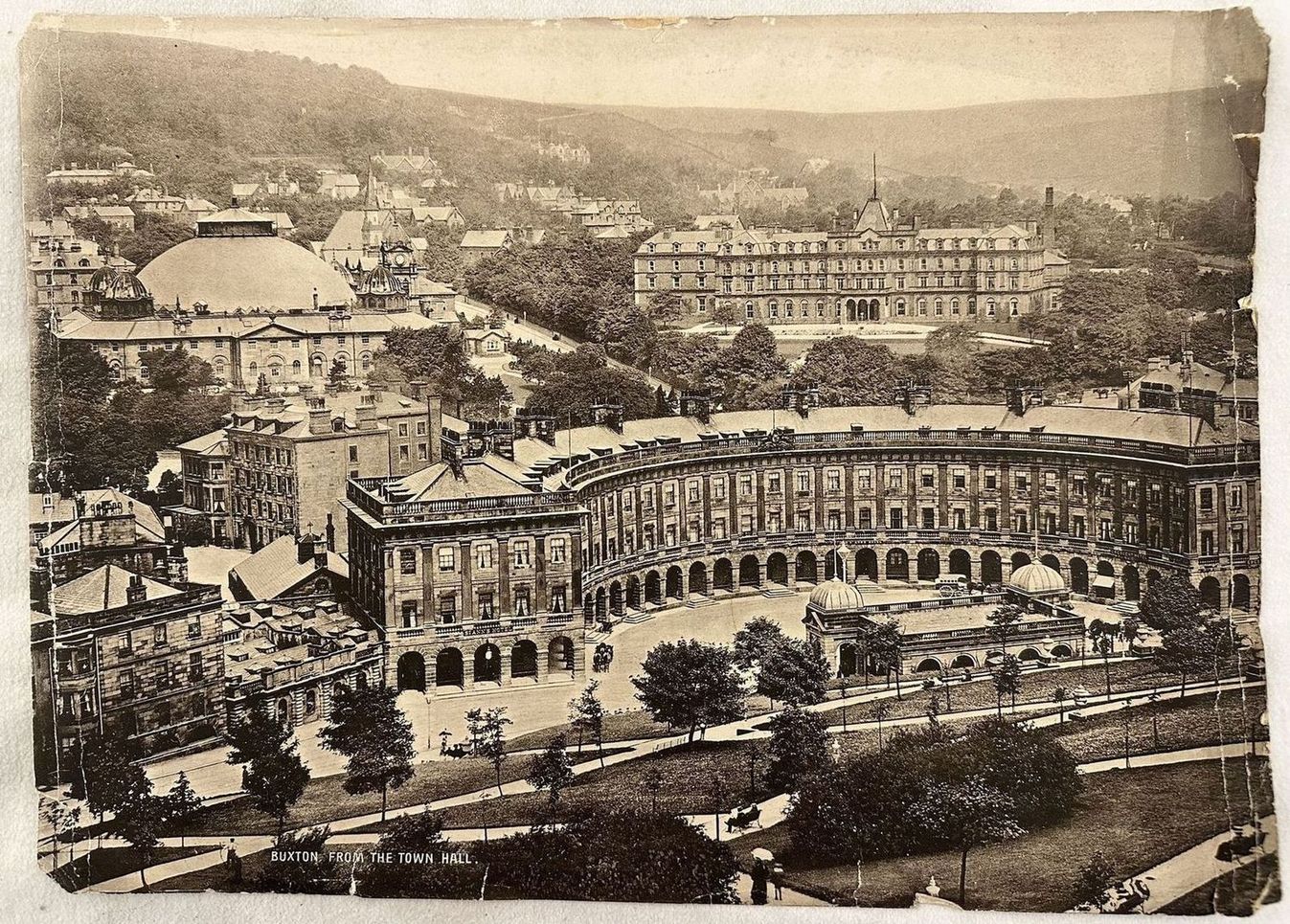 BUXTON FROM THE TOWN HALL