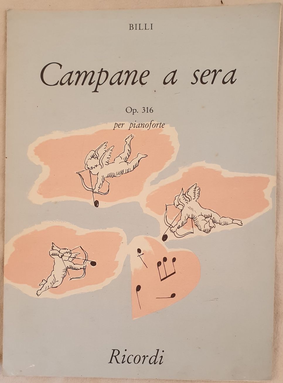 CAMPANE A SERA OP. 316 PER PIANOFORTE