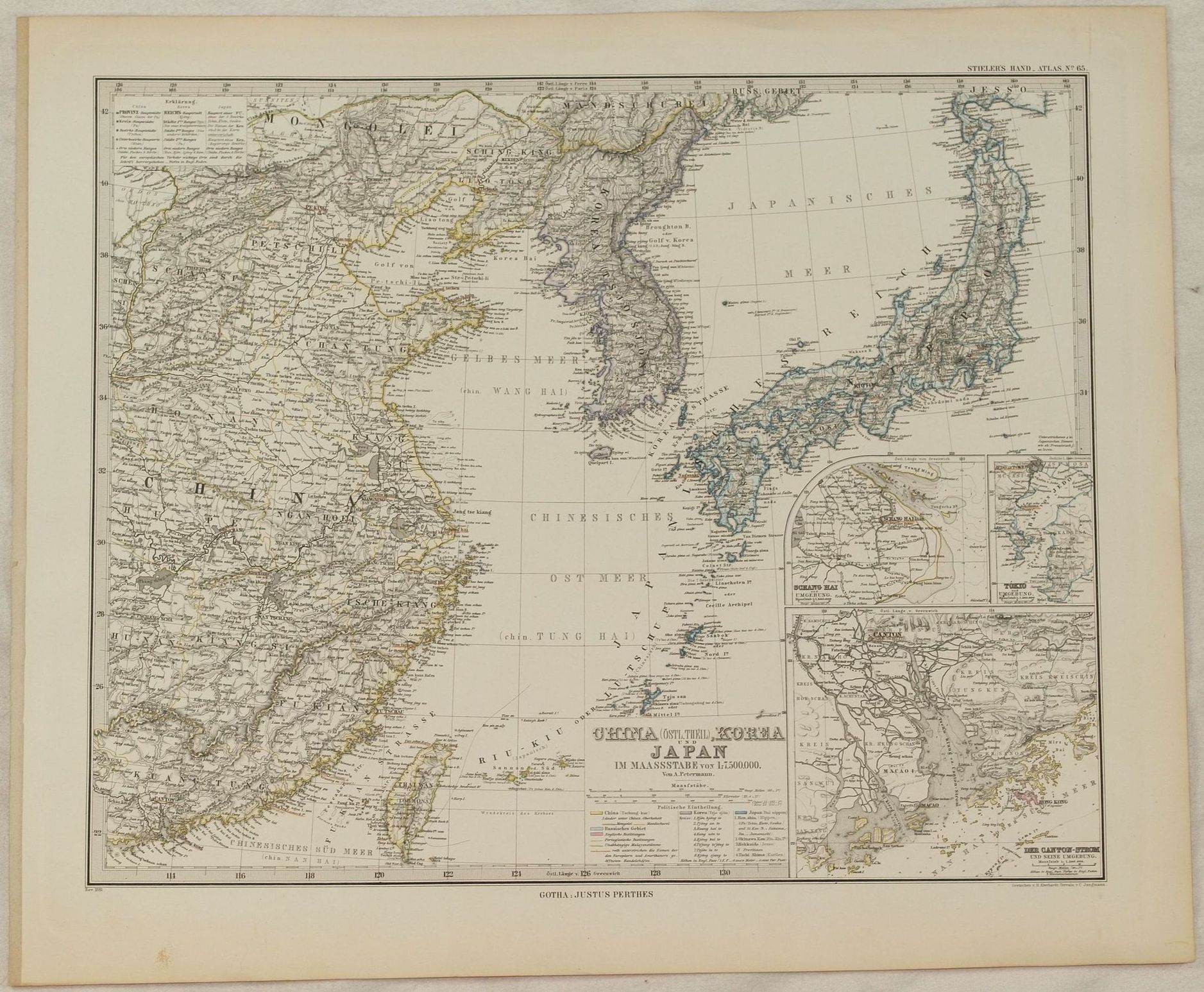 CHINA KOREA UND JAPAN