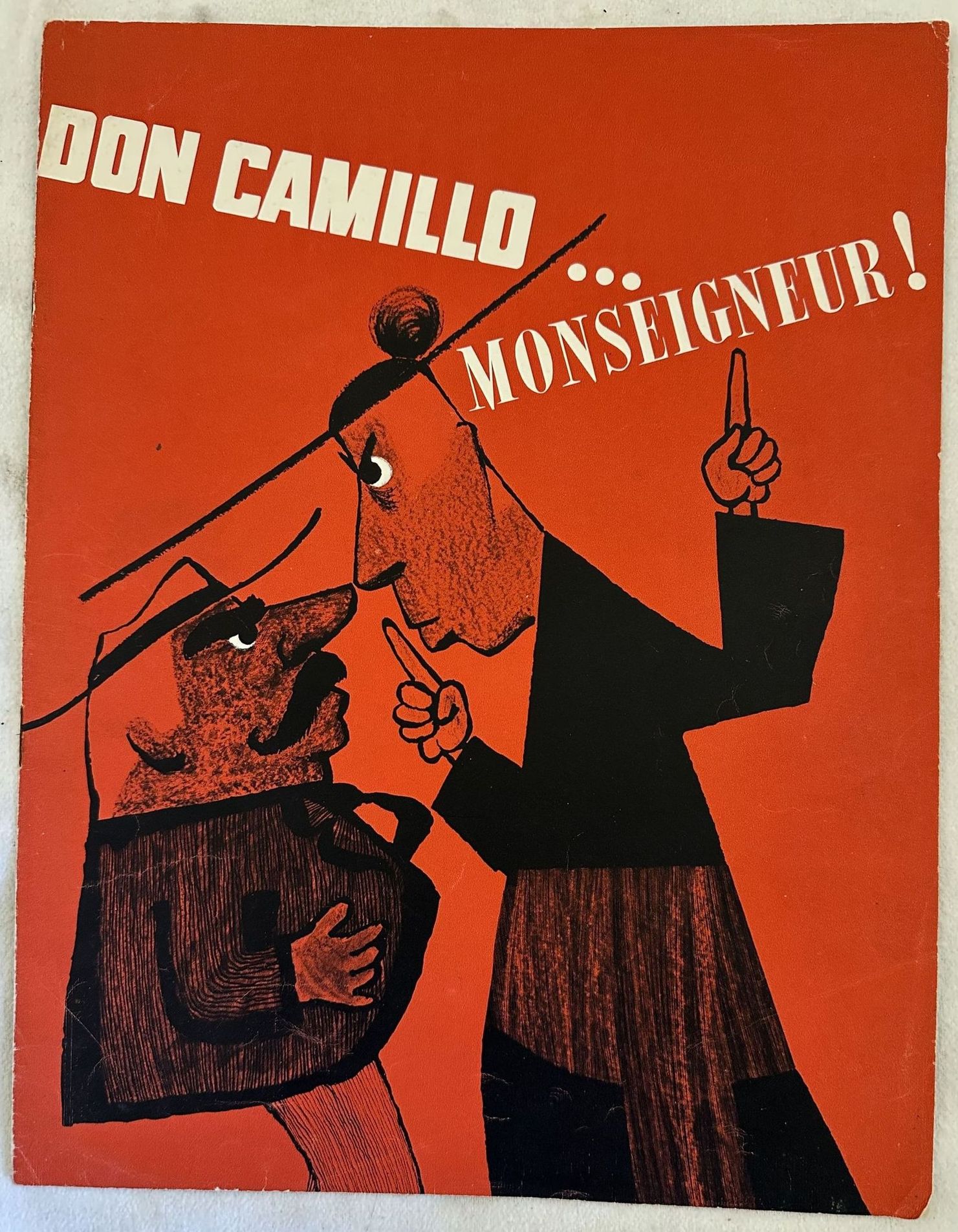 CINEDIS PRESENTS FERNANDEL GINO CERVI DON CAMILLO. MONSEIGNEUR! MISE EN …