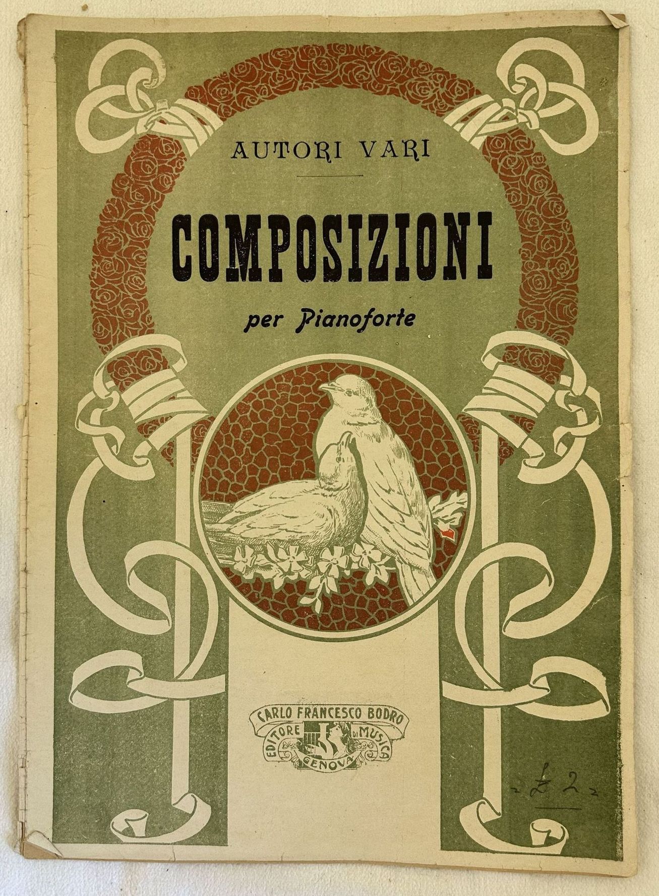 COMPOSIZIONI PER PIANOFORTE