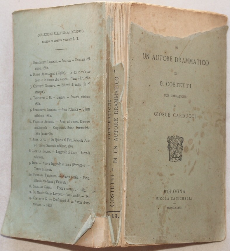 CONFESSIONI DI UN AUTORE DRAMMATICO