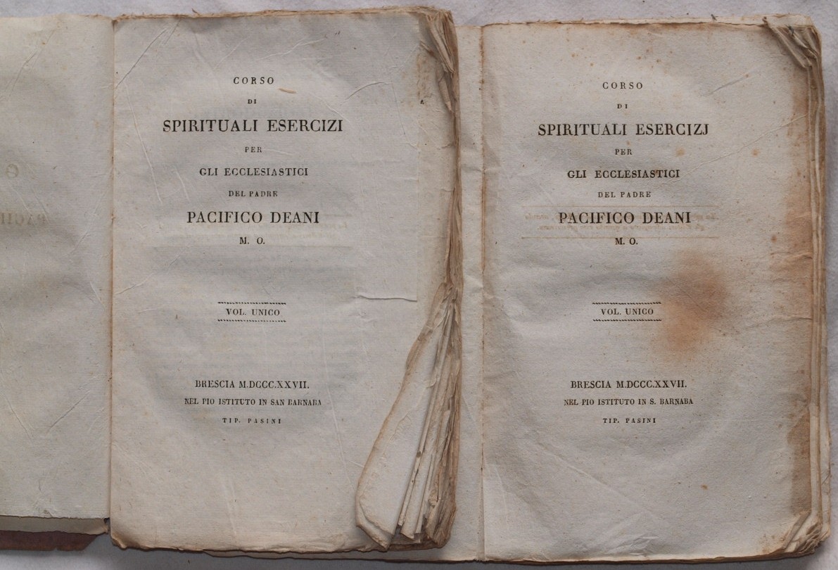 CORSO DI SPIRITUALI ESERCIZI PER GLI ECCLESIASTICI