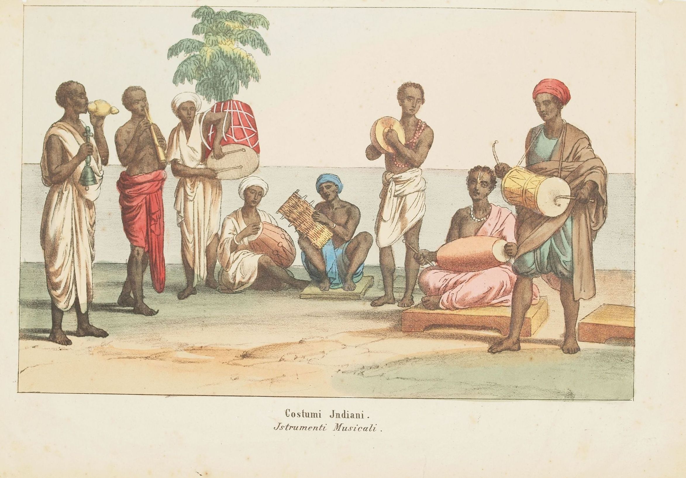 COSTUMI INDIANI – ISTRUMENTI MUSICALI