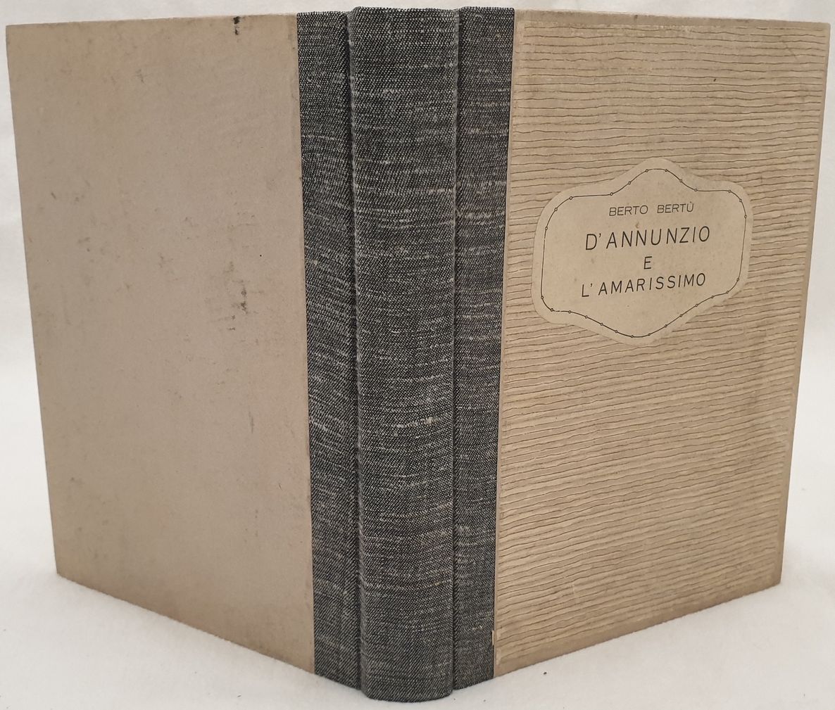D'ANNUNZIO E L'AMARISSIMO