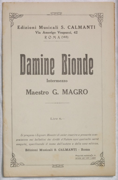 DAMINE BIONDE