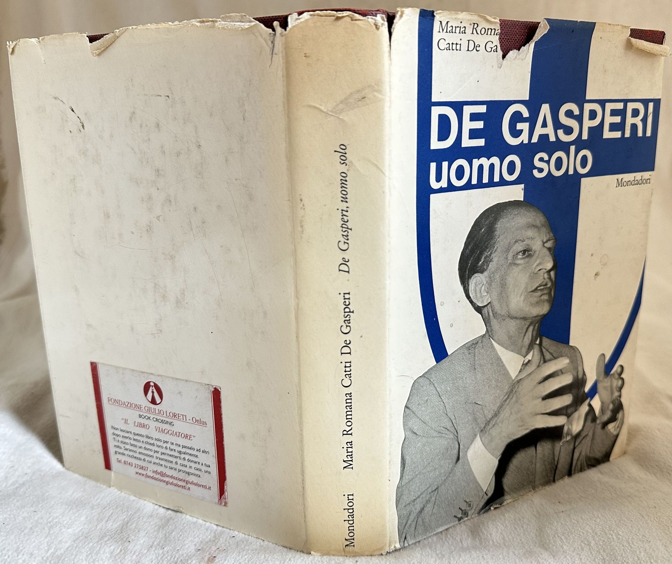 DE GASPERI, UOMO SOLO CON 15 TAVOLE E 18 DOCUMENTI …