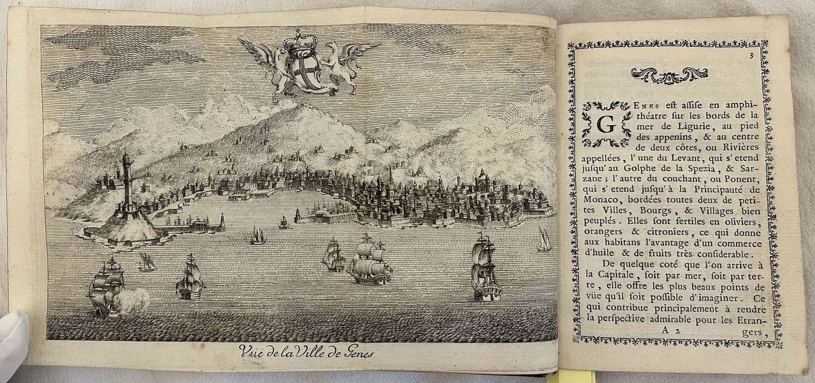 DESCRIPTION DES BEAUTES DE GENES ET DE SES ENVIRONS