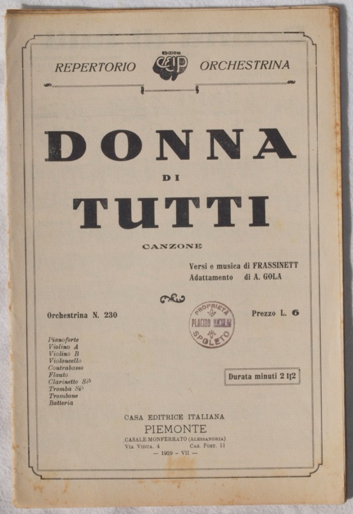 DONNA DI TUTTI