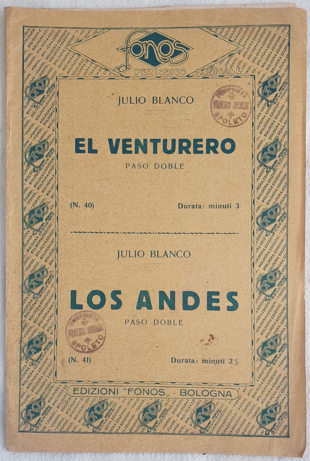 EL VENTURERO - LOS ANDES