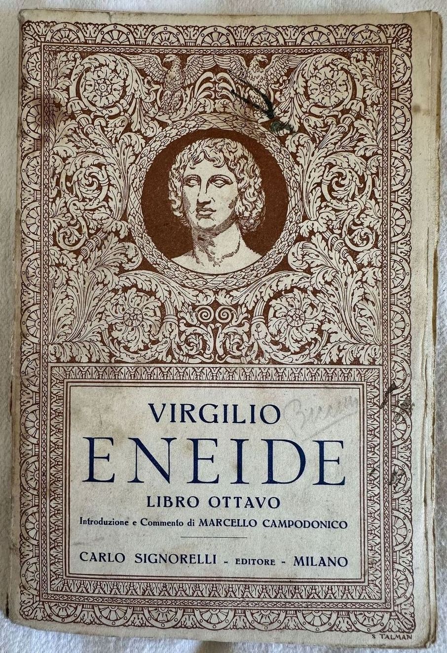 ENEIDE LIBRO OTTAVO INTRODUZIONE E COMMENTO DI MARCELLO CAMPODONICO