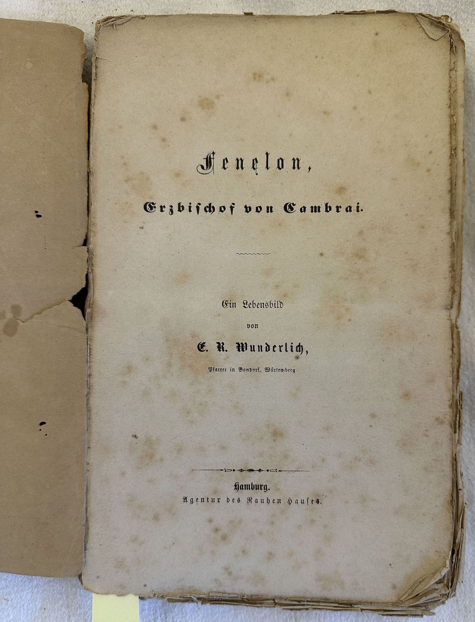 FENELON, GRJBISCHOF VON CAMBRAI
