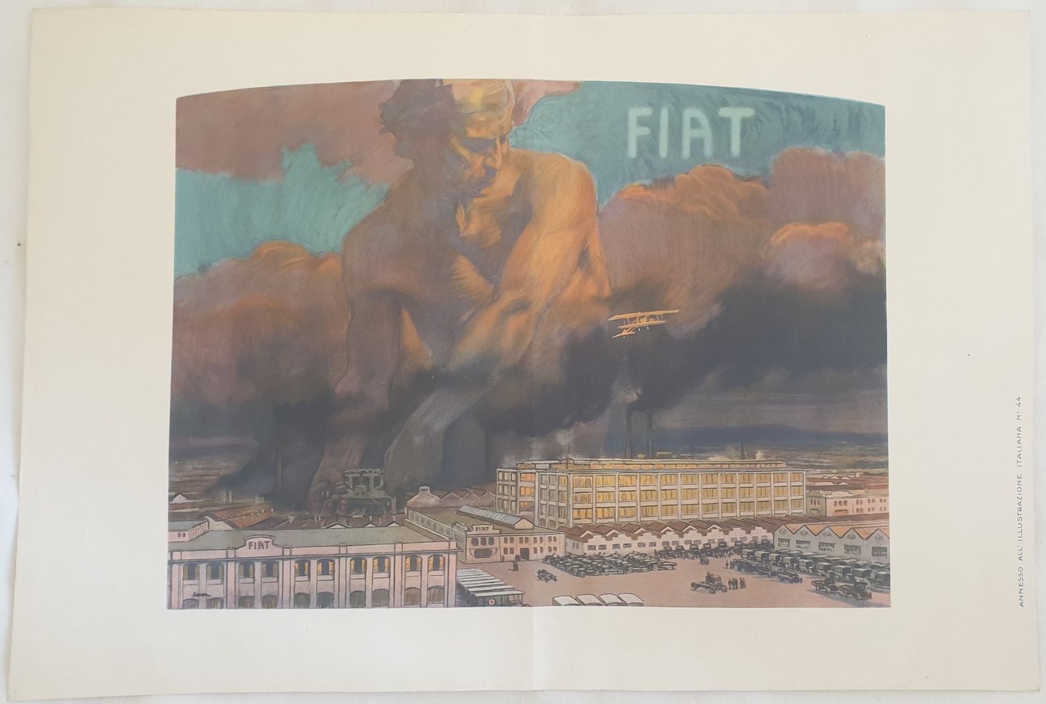 FIAT ANNESSO ALL'ILLUSTRAZIONE ITALIANA N. 44