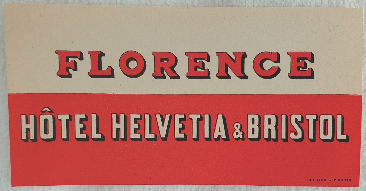 FLORENCE HOTEL HELVETIA & BRISTOL