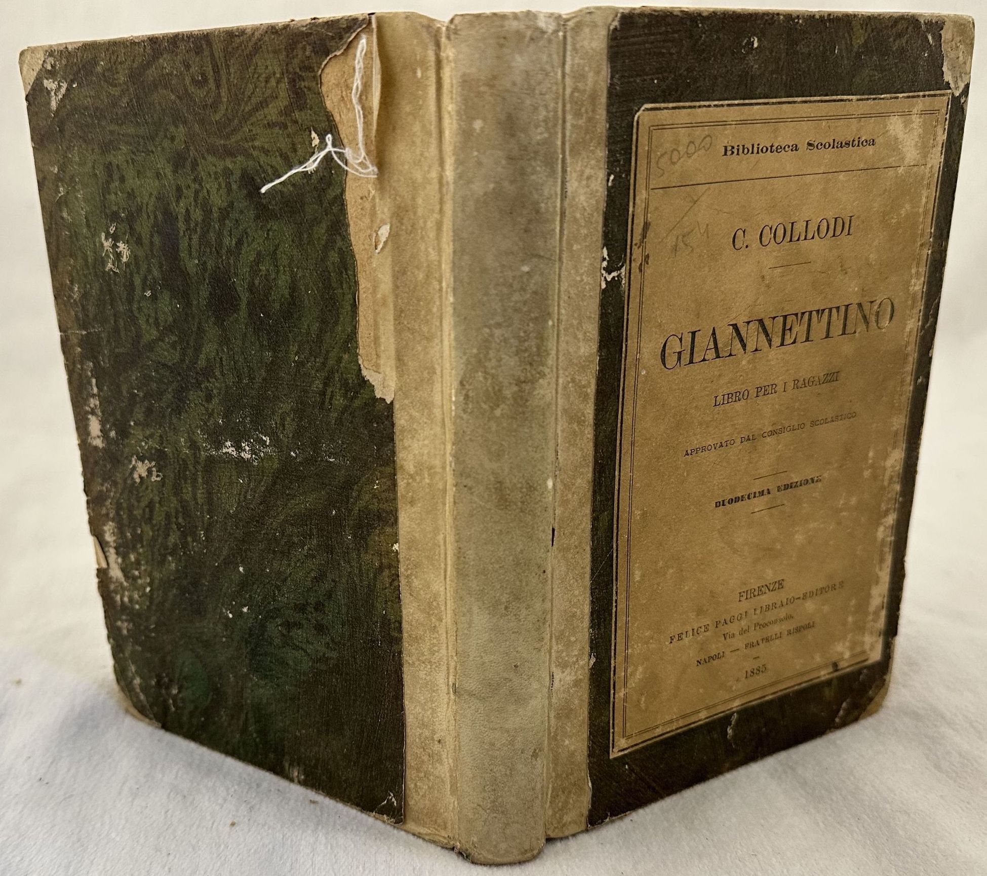 GIANNETTINO LIBRO PER I RAGAZZI APPROVATO DAL CONSIGLIO SCOLASTICO