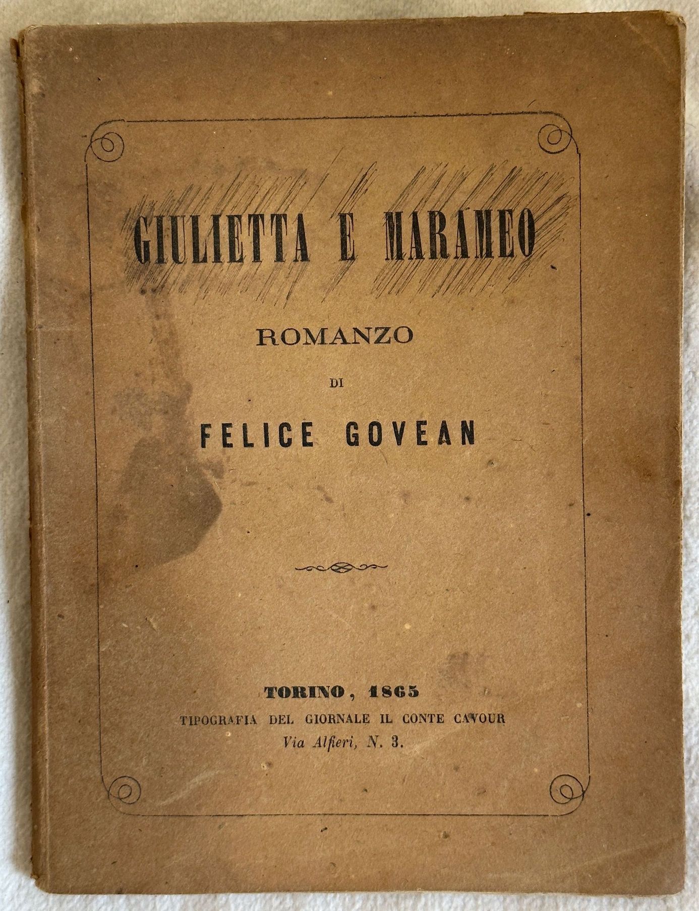 GIULIETTA E MARAMEO