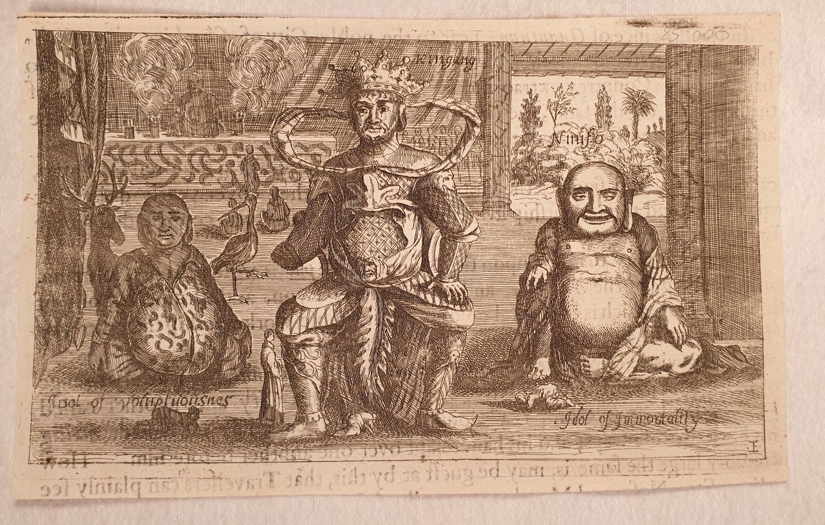 GOD OF VOLUPTUOUSNESS, KINGANG, IDOL OF IMMORTALITY