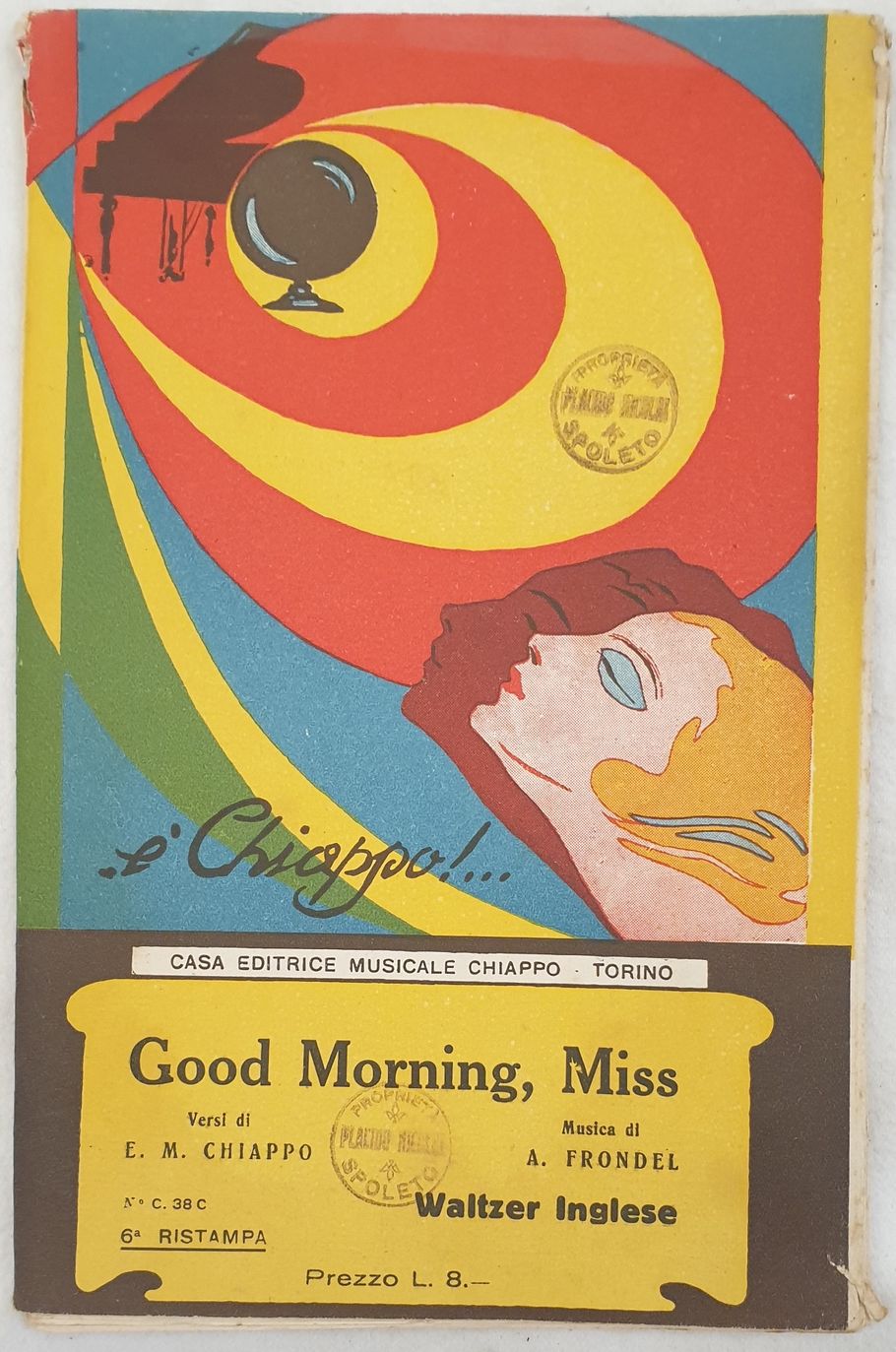 GOOD MORNING MISS VERSI DI E. M. CHIAPPO