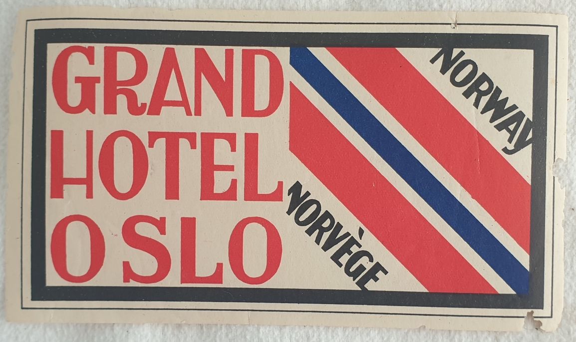 GRAND HOTEL OSLO NORWAY
