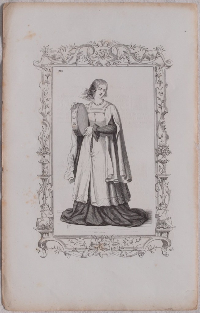 Habito antico da donna di Toscana Costume ancien de femme …
