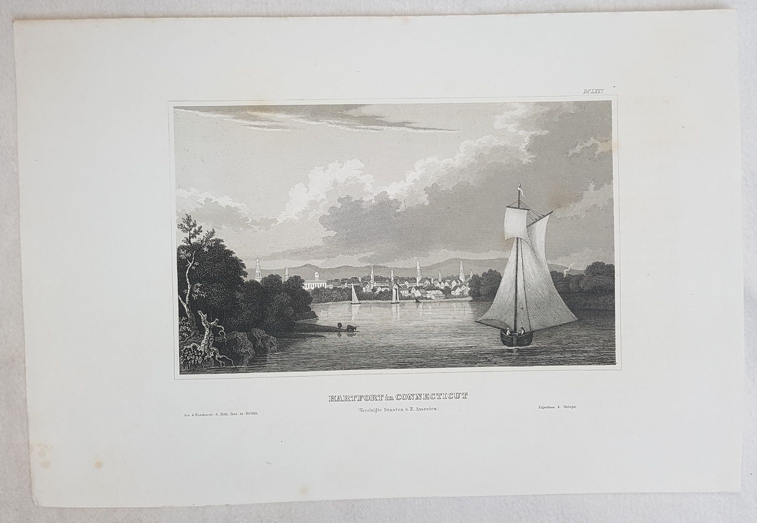 HARTFORT IN CONNECTICUT Bibliograph instit. In Hildbh.