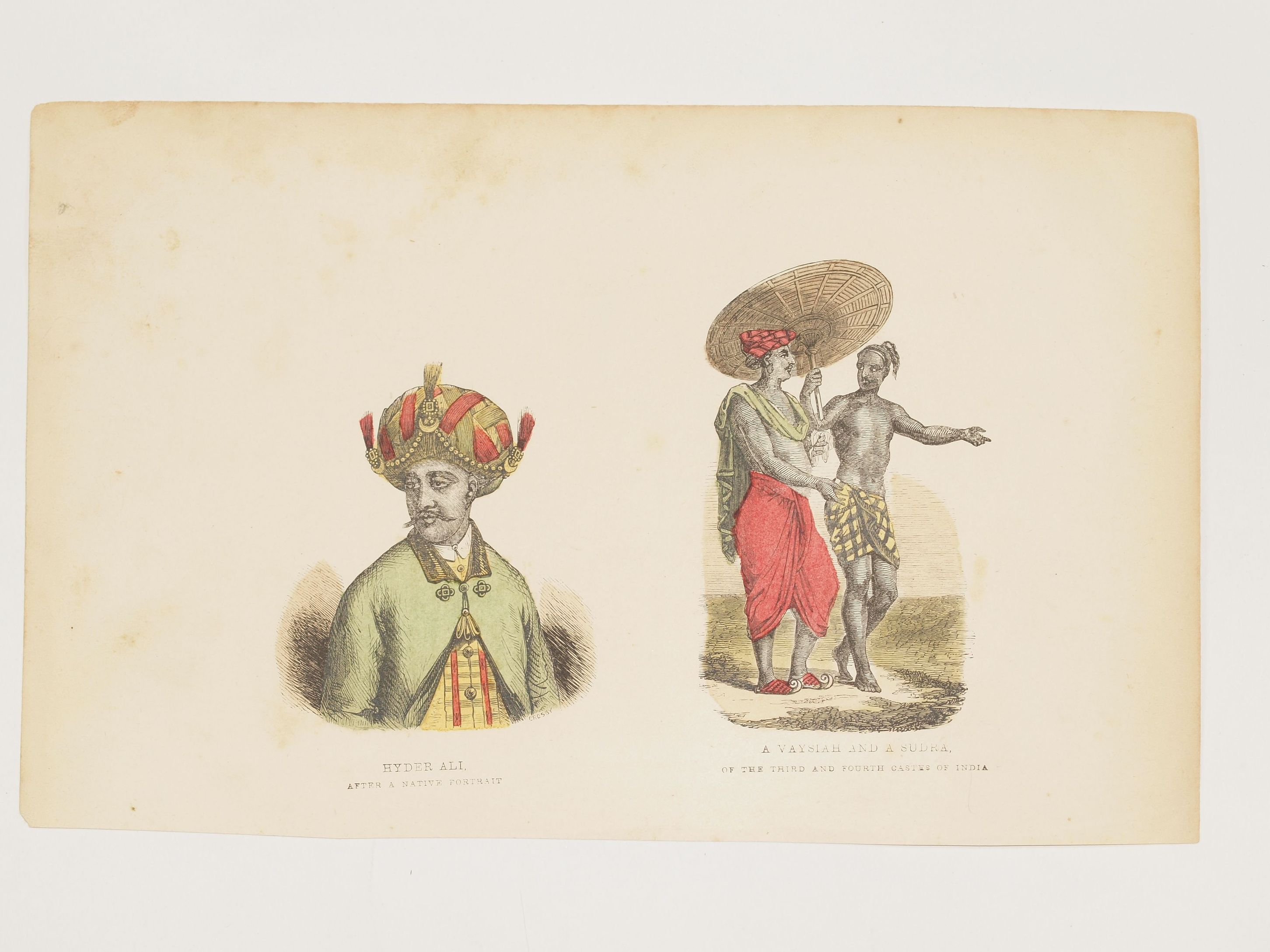 HYDER ALI AFTER A NATIVE PORTRAIT A VAYSIAH AND A …