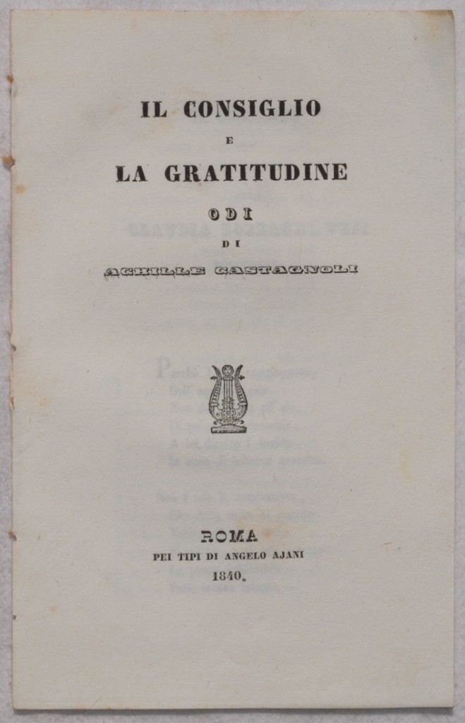IL CONSIGLIO E LA GRATITUDINE