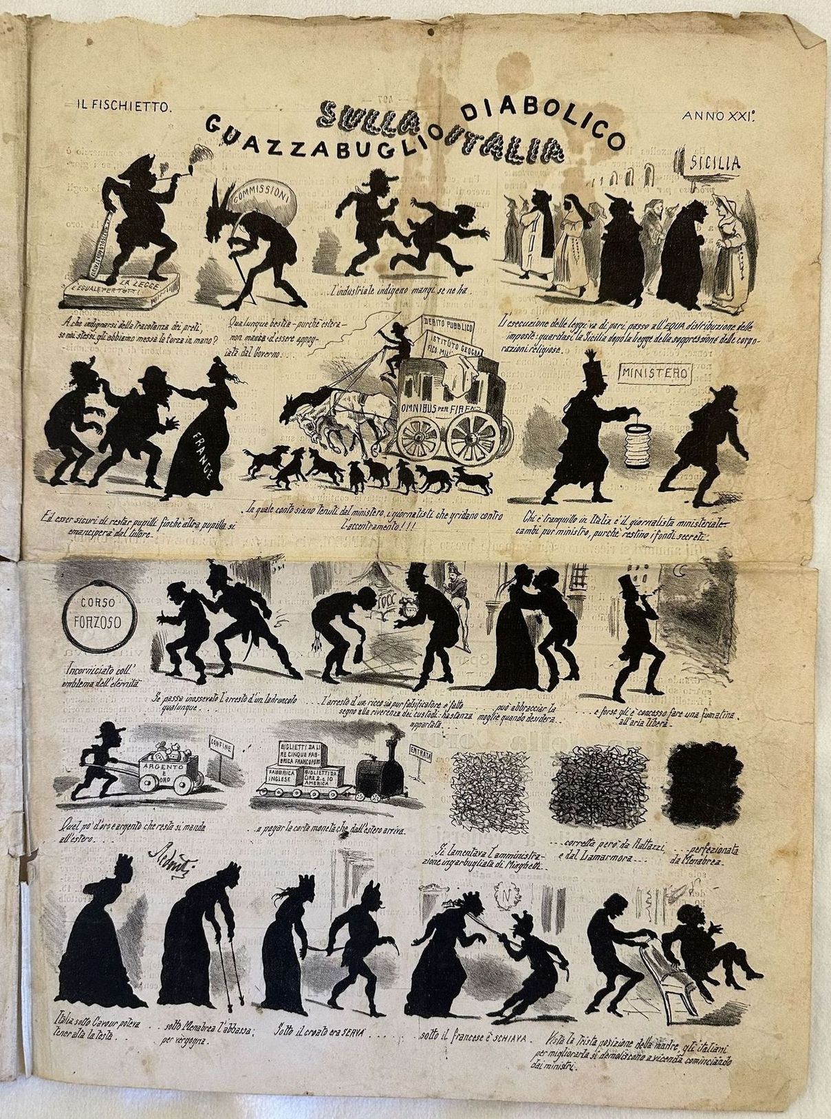 IL FISCHIETTO TORINO GIOVEDI 22 OTTOBRE 1868
