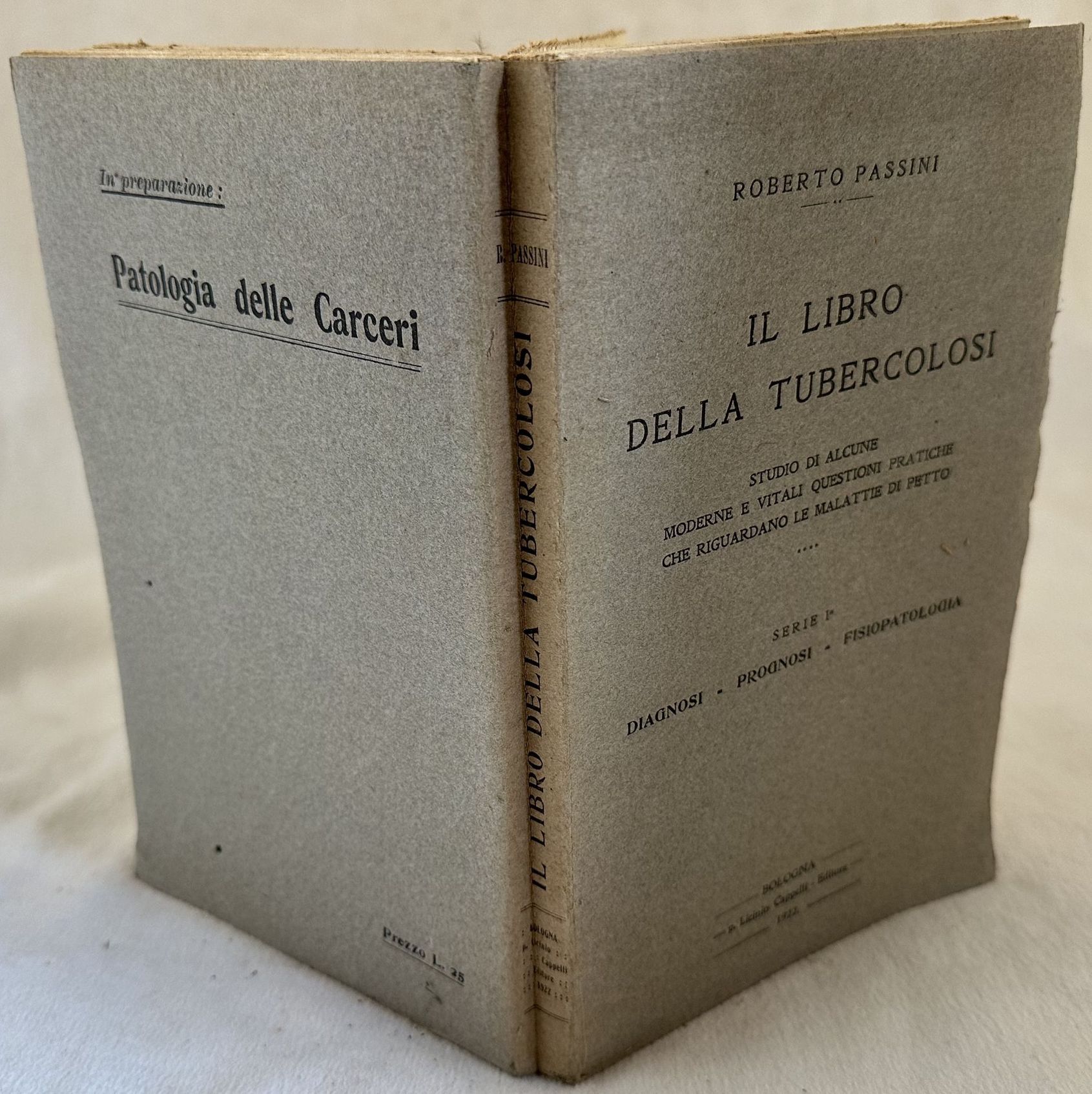 IL LIBRO DELLA TUBERCOLOSI STUDI DI ALCUNE MODERNE E VITALI …