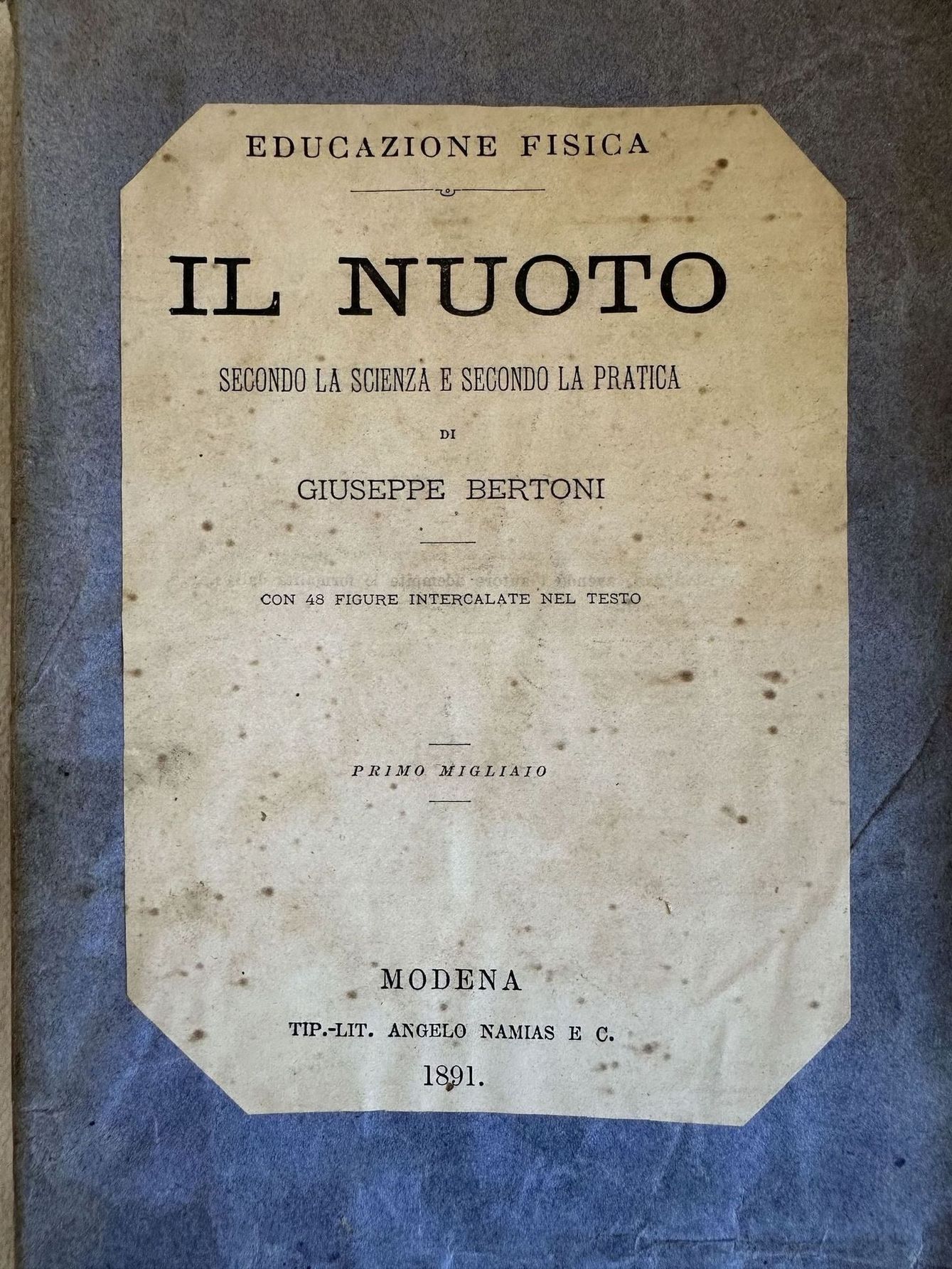 IL NUOTO SECONDO LA SCIENZA E SECONDO LA PRATICA