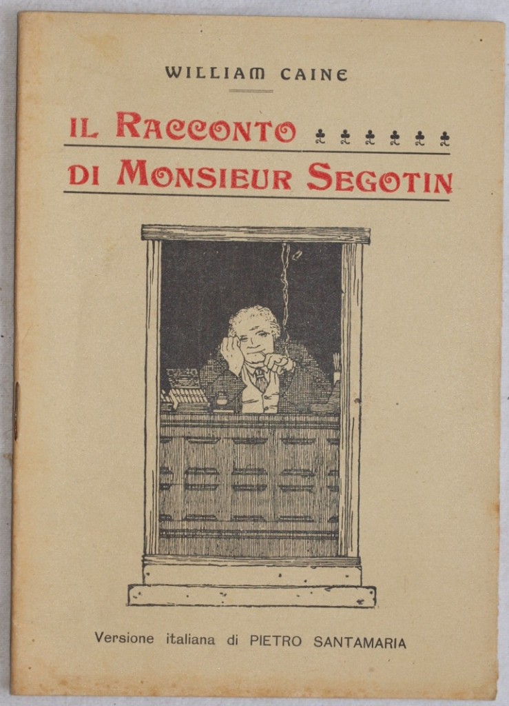 IL RACCONTO DI MONSIEUR SEGOTIN