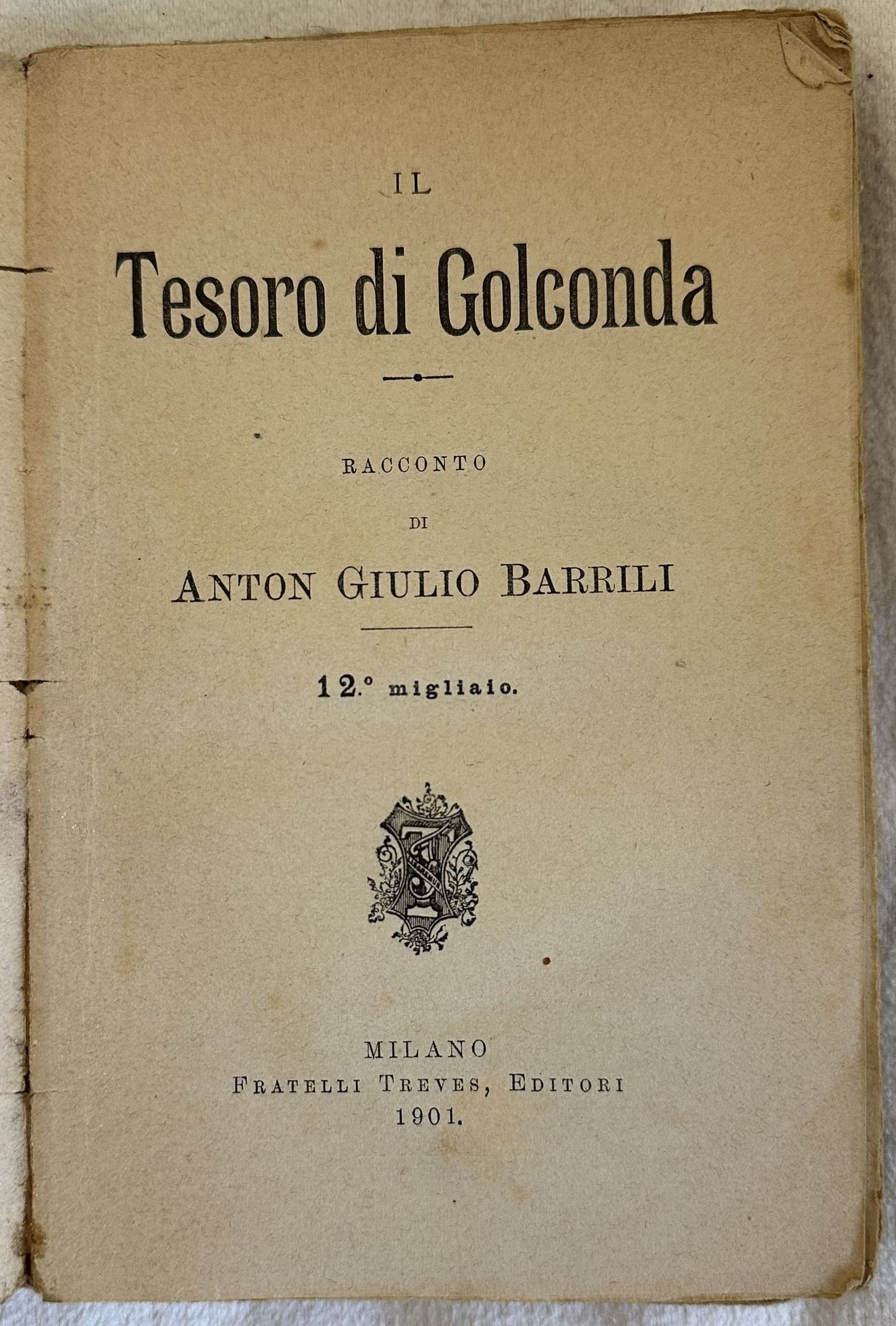 IL TESORO DI GOLCONDA