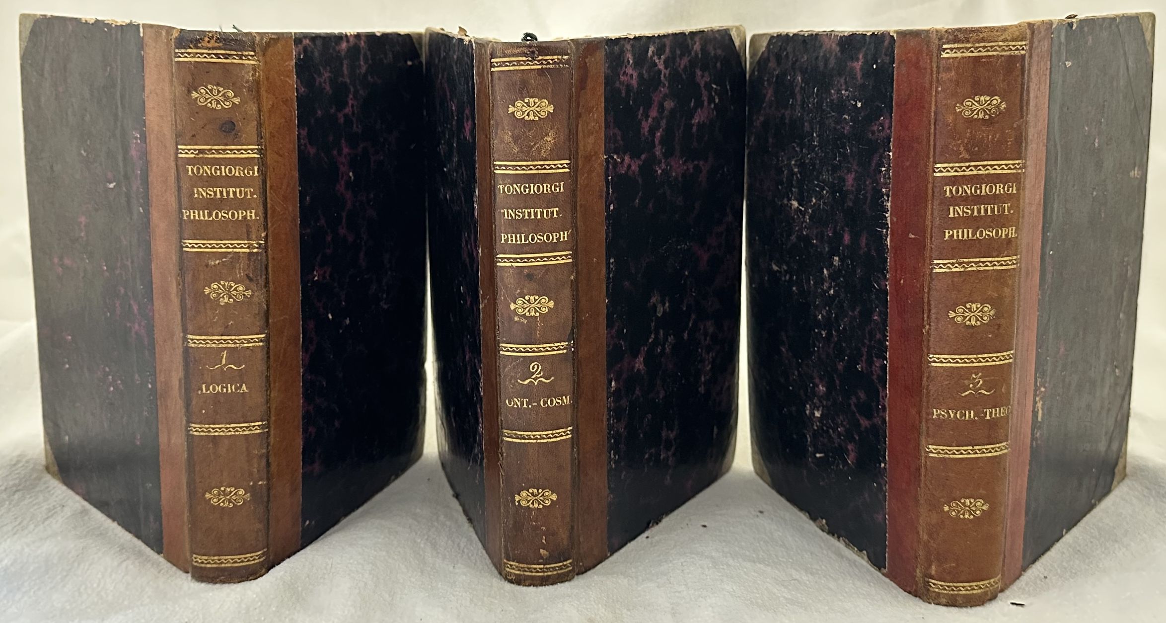 INSTITUTIONES PHILOSOPHICAE SALVATORIS TONGIORGI E SOCIETATE IESU PHILOSOPHIAE PROFESSORIS LOGICA …