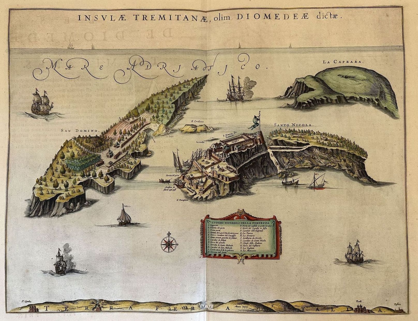 INSULAE TREMITANAE OLIM DIOMEDEAE DICTAE