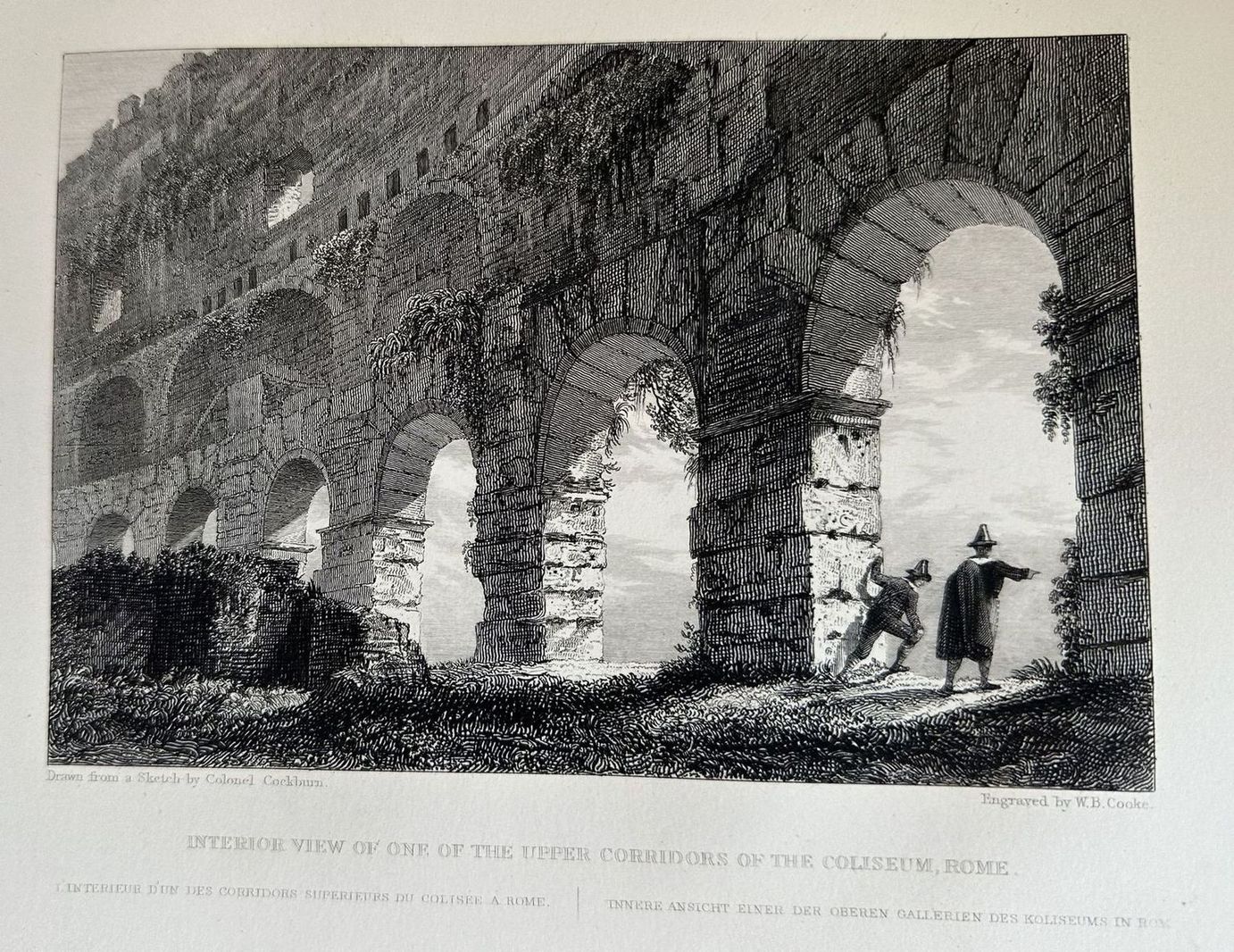 INTERIOR VIEW OF ONE OF THE UPPER CORRIDOR OF THE …