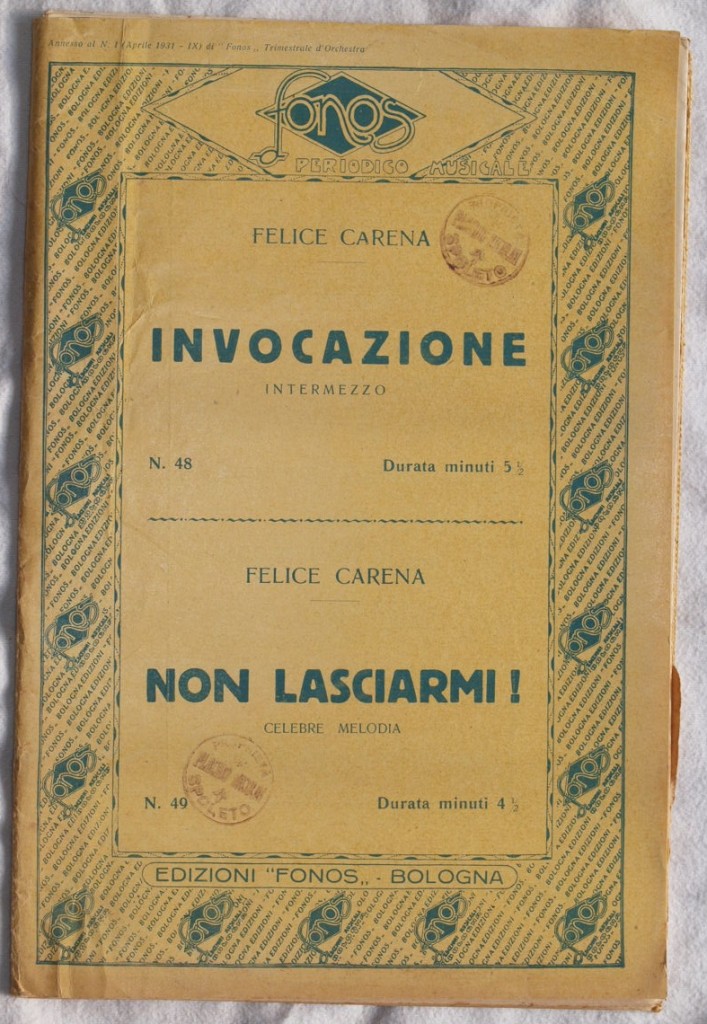 INVOCAZIONE - NON LASCIARMI!