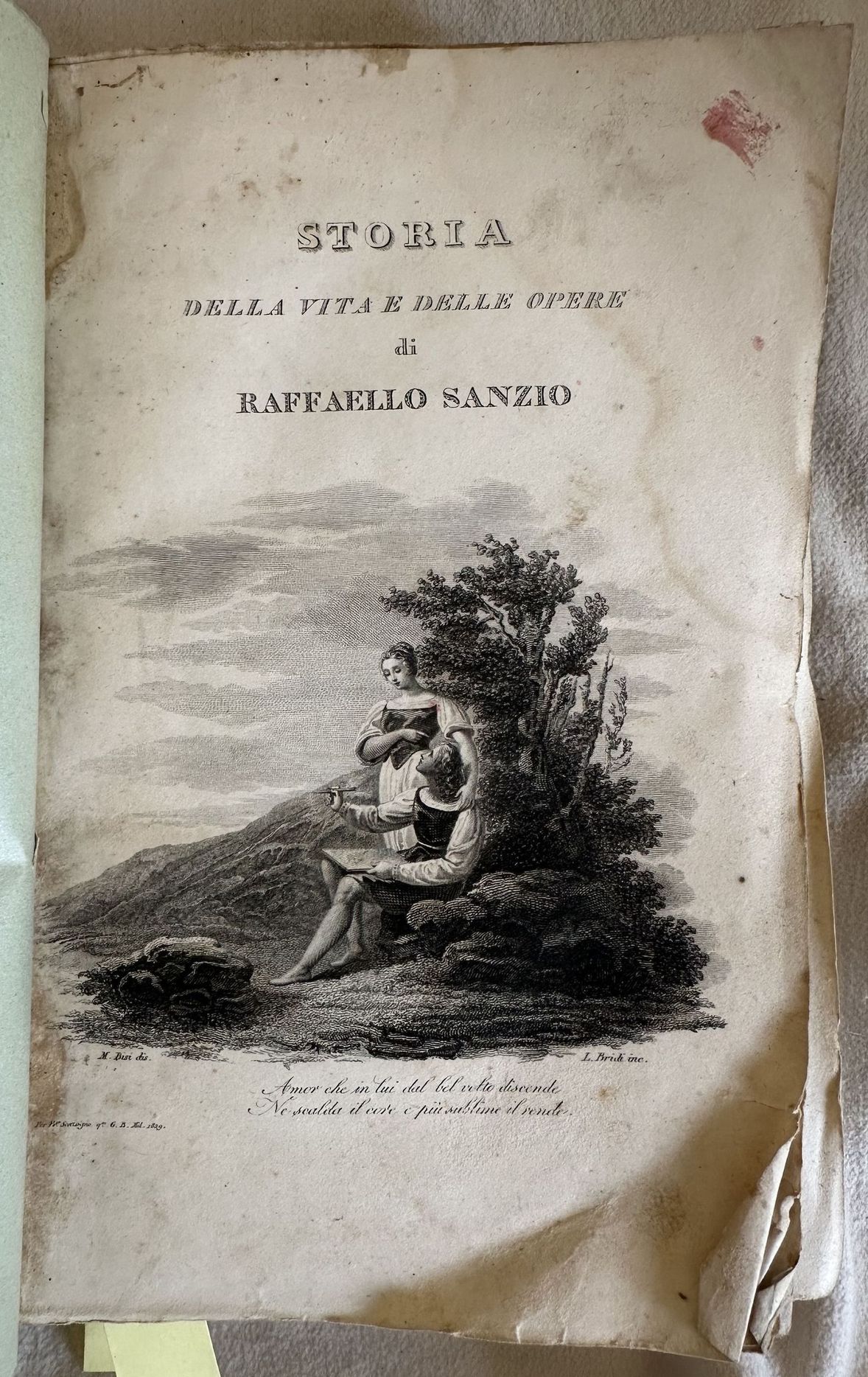 ISTORIA DELLA VITA E DELLE OPERE DI RAFFAELLO SANZIO DA …