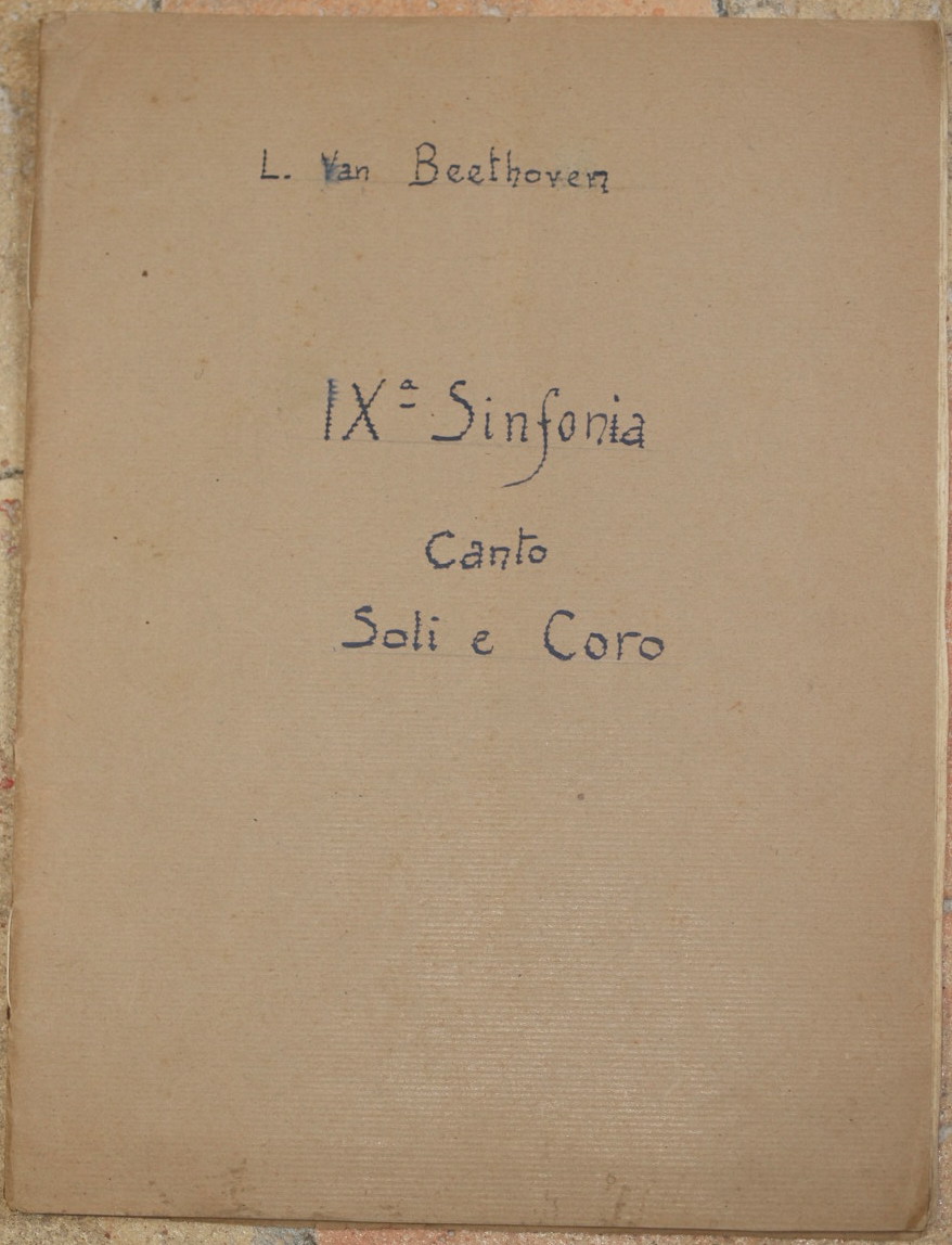 IX SINFONIA CANTO SOLI E CORO