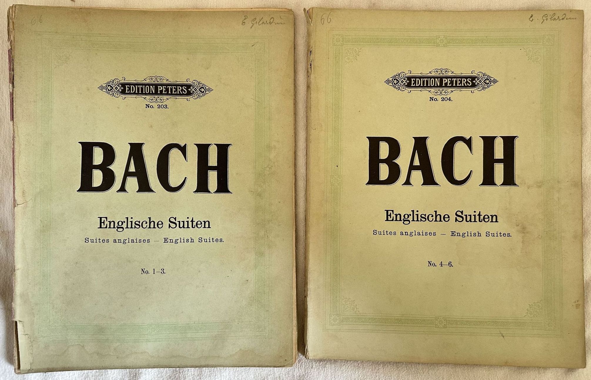 KLAVIERWERKE VON JOH. SEB. BACH HERAUSGEGEBEN VON CZERNY GRIEPENKERL UND …