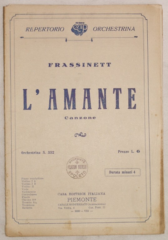 L'AMANTE