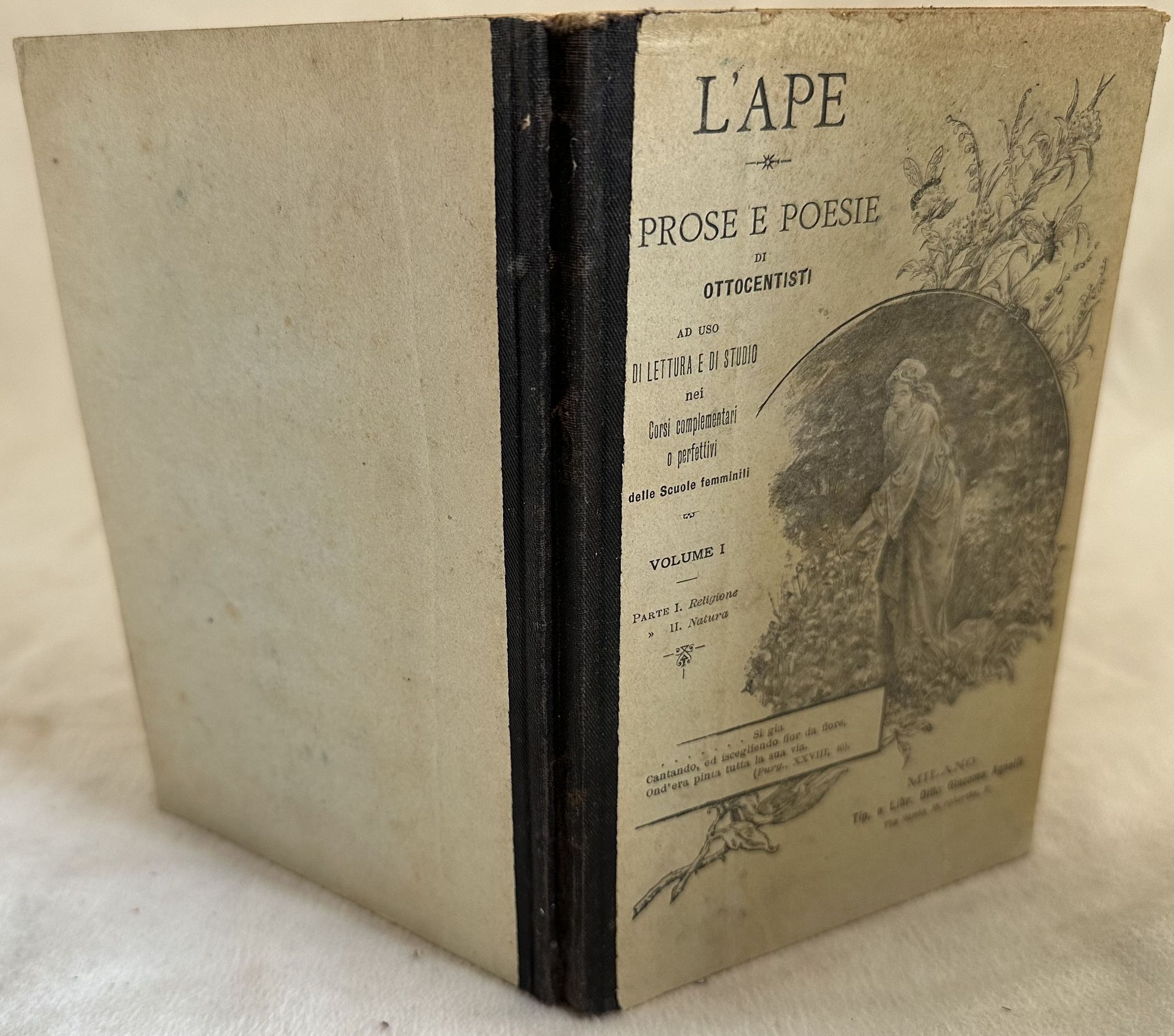 L'APE PROSE E POESIE DI OTTOCENTISTI PER USO DI LETTURA …