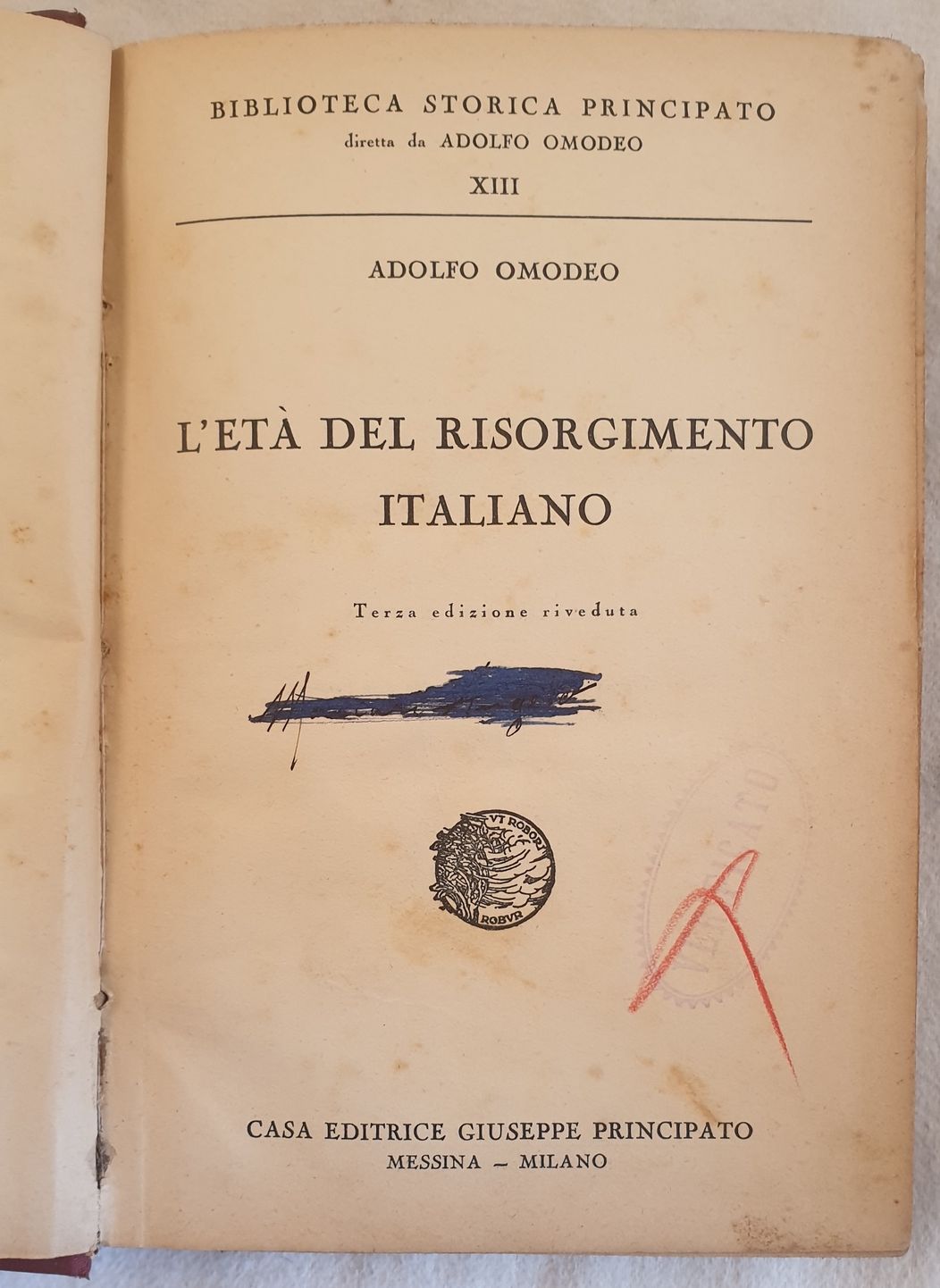 L'ETA DEL RISORGIMENTO ITALIANO