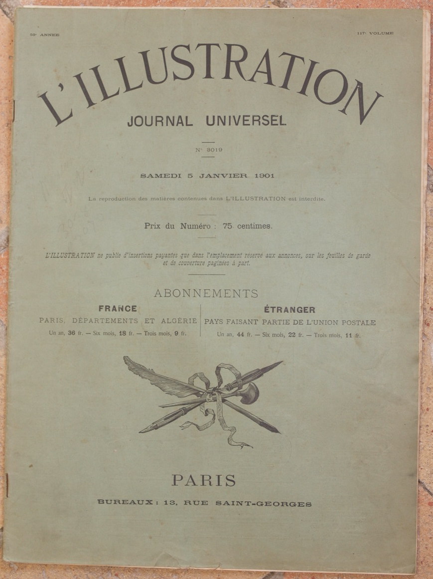 L'ILLUSTRATION JOURNAL UNIVERSEL N. 3019 SAMEDI 5 JANVIER 1901