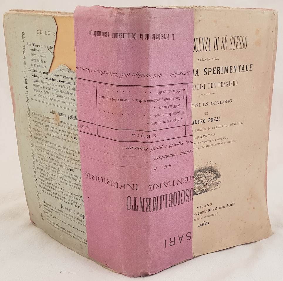 LA CONOSCENZA DI SE STESSO ATTINTA ALLA PSICOLOGIA SPERIMENTALE E …