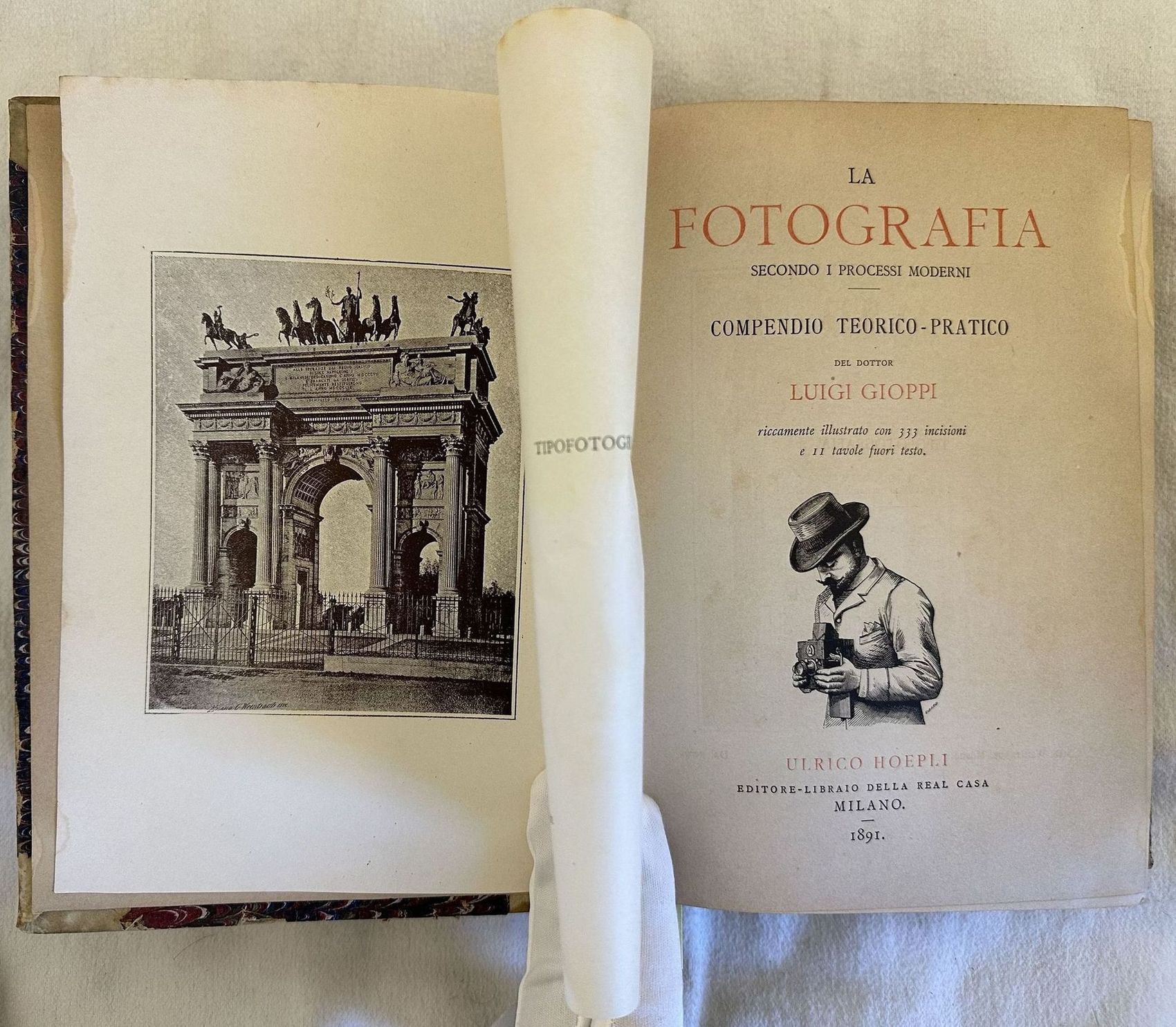 LA FOTOGRAFIA SECONDO I PROCESSI MODERNI COMPENDIO TEORICO PRATICO
