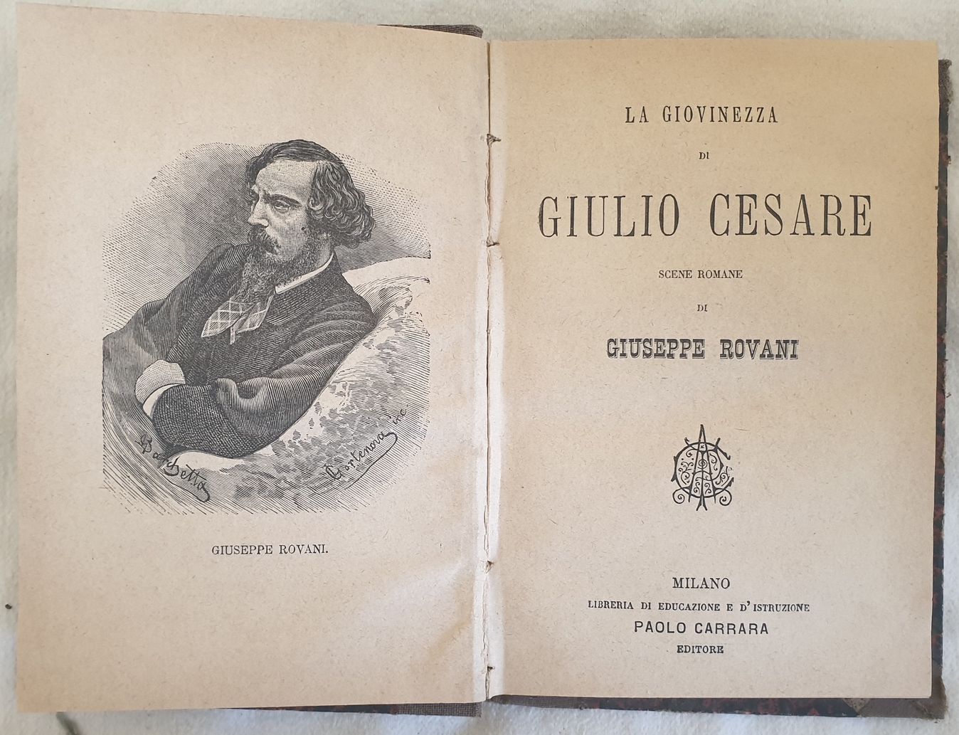 LA GIOVINEZZA DI GIULIO CESARE